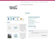blog projet arcadie